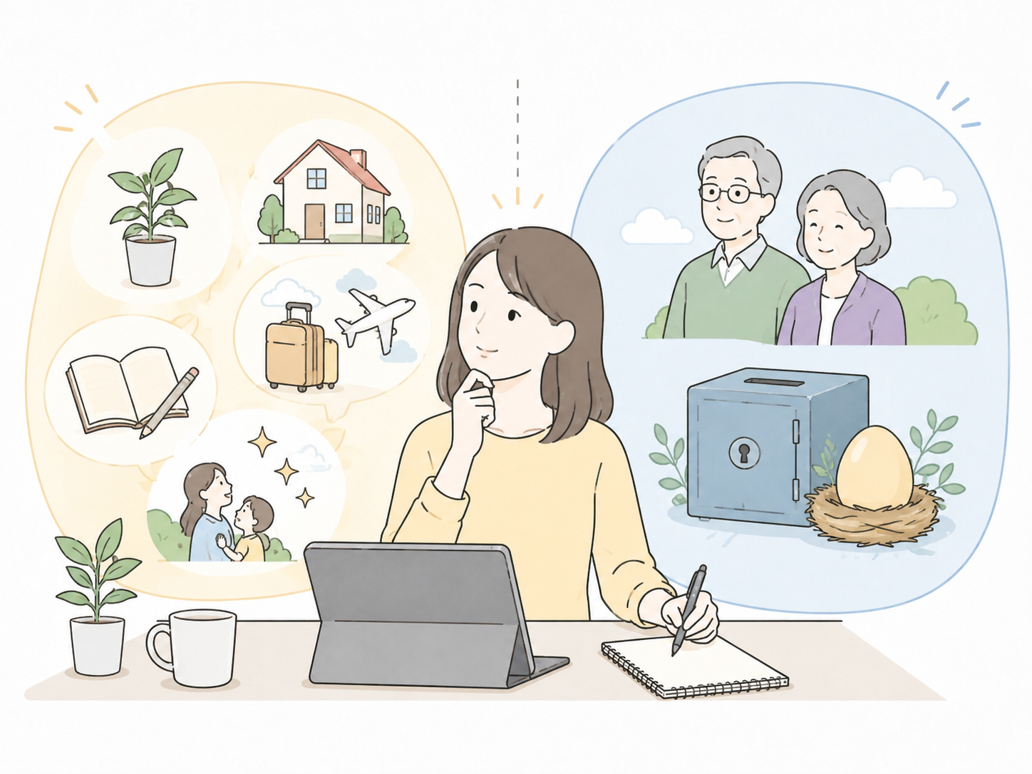 NISAとiDeCoの違い・選び方・併用方法
