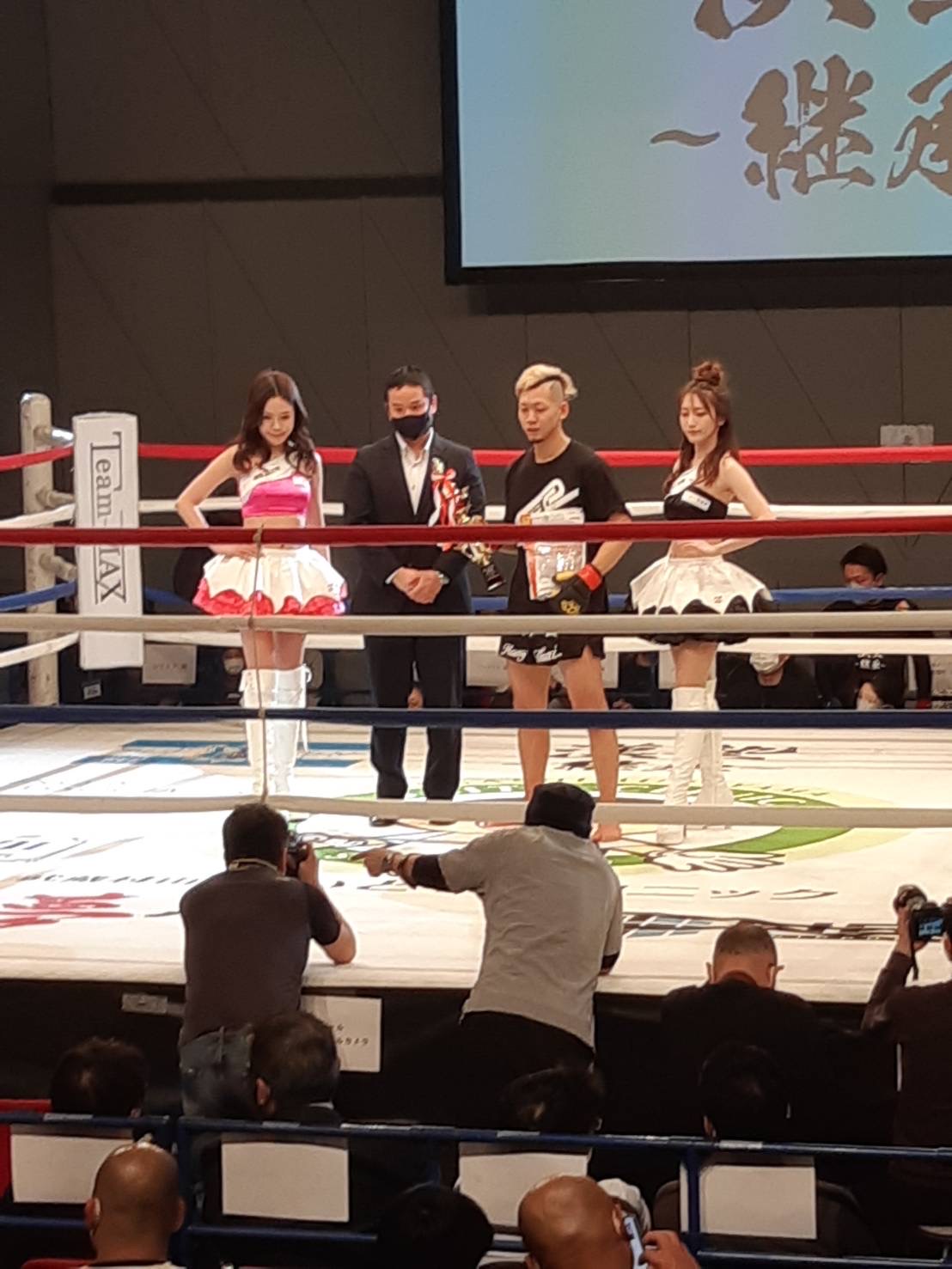 人生初 格闘技のスポンサーをやってきました！