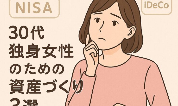 貯金だけじゃ不安…30代独身女性のための資産づくり3選