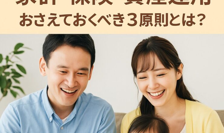 はじめての家族設計。新米ファミリーが知っておきたい“お金の3原則”